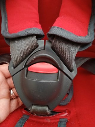 Silla coche Chicco 0-18 kg roja