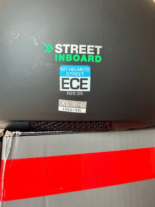 Casco MT Street Negro Xl