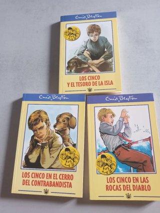 Lote libros Los Cinco