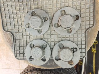 2 Llantas Chapa VW Golf GTI MK2 + Tapabujes