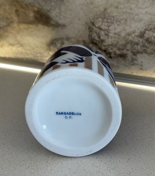 Figura Sargadelos Hombre Traje Azul