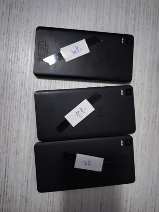 BQ Aquaris E5S - Pack 3 Negro