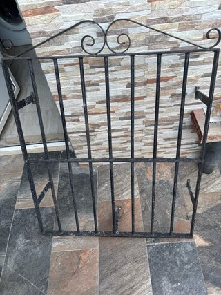 Reja de Hierro Forjado Decorativa