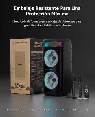 Sistema Profesional Karaoke 2 Micrófonos NUEVO