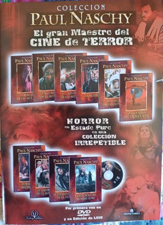 Colección DVD Paul Naschy Terror Español