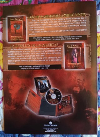 Colección DVD Paul Naschy Terror Español