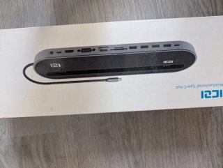 Estación Acoplamiento USB-C ICZI Hub 012667