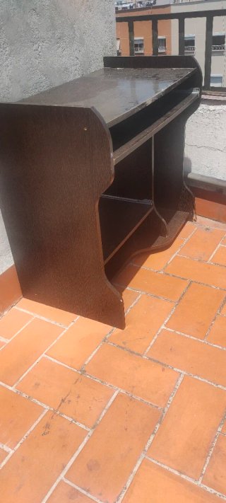 Canapé y mueble TV madera