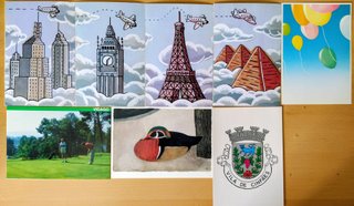 Lote de 26 postales