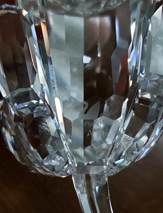 León de cristal Swarovski
