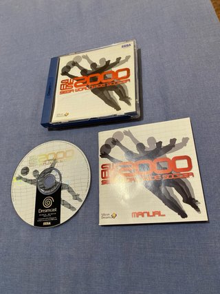 Dreamcast Sega Worldwide Soccer 2000