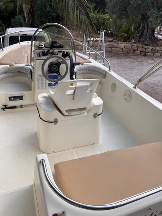 Barco Open 75cv 2T con remolque