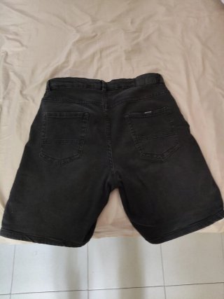 Pantalón corto Springfield negro