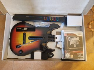 Guitar Hero 5 Wii + Juego