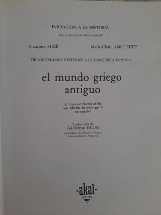 El mundo griego antiguo