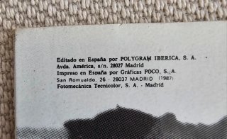 BARRICADA LP NO SE QUE HACER CONTIGO 1987 ROCK