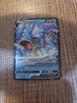 Carta Pokémon Gyarados V 220 PS