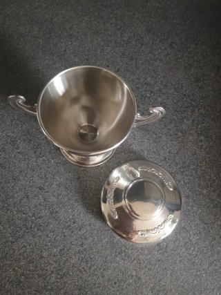 Coppa vintage decorata Made in Italy