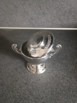 Coppa vintage decorata Made in Italy