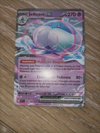 Carta Pokémon Jellicent EX 270 PS