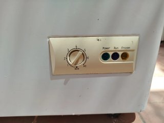 Congelador arcón blanco