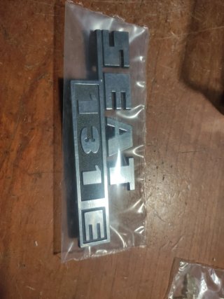 Anagrama Seat 131 E 1600 Trasero