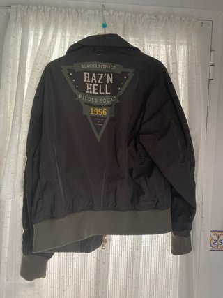 Chaqueta Bomber Verde Militar Nueva