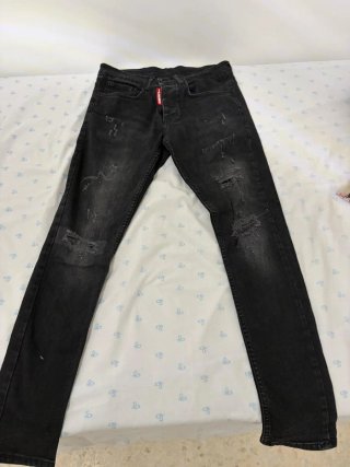 Pantalones vaqueros DSQUARED2 ICON negros talla 38