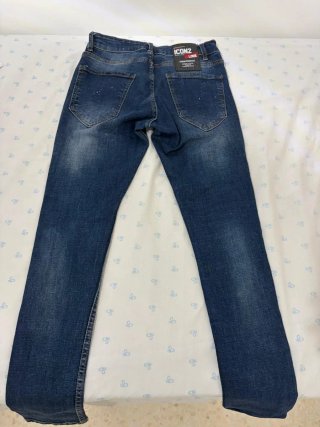 Pantalones vaqueros DSQUARED2 ICON negros talla 38