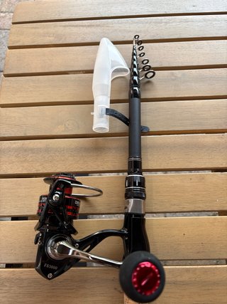 Caña de pesca 2.20m con carrete