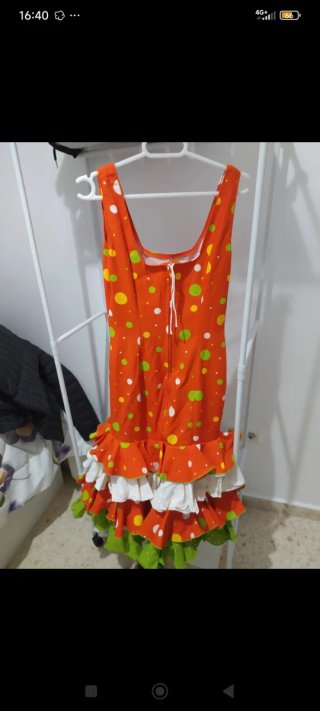 Traje de flamenca con lunares