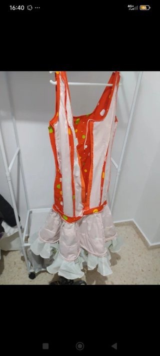 Traje de flamenca con lunares