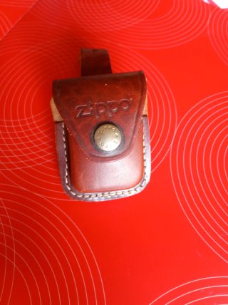 Funda Zippo Cuero para Cinturón