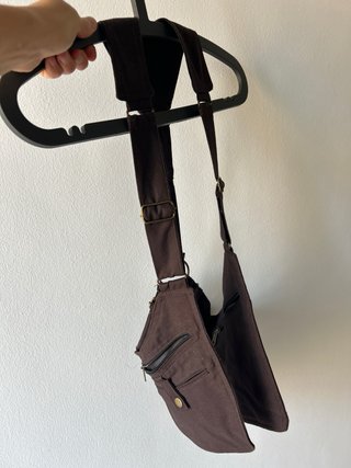 Chaleco/Arnés/Gilet Utilitario Marrón hecho a mano