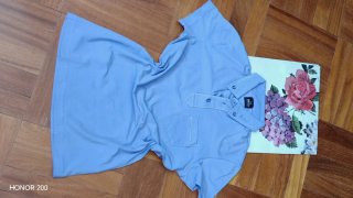 Set 2 Polo Uomo Datch Blu e Lilla M