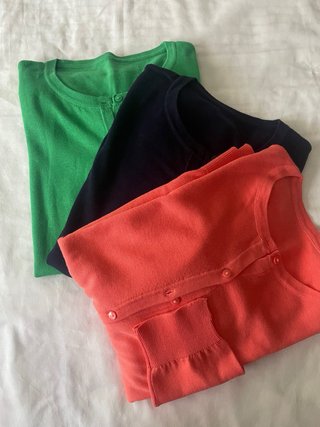 Chaqueta de algodón coral