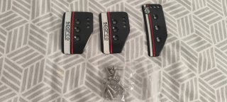 Pedales Sparco Réplica (Set 3)