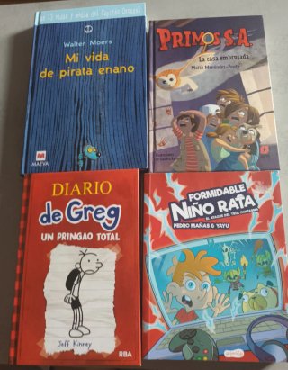 Lote libros aventuras