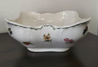 Juego té/café San Claudio Porcelana Frutas