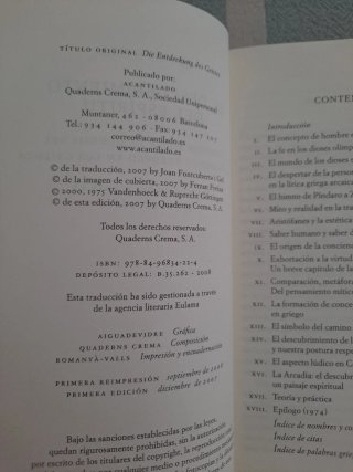 El descubrimiento del espíritu estudios sobre l...
