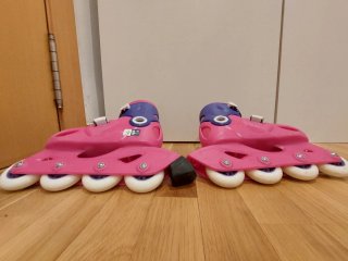 Patines en línea Oxelo Talla 28-30 Rosa/Azul