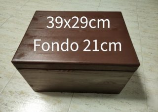 Caja de madera con tapa - NO CON INPOST