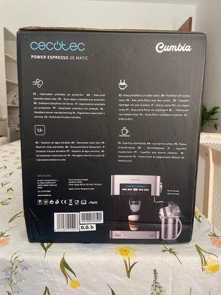 Cafetera Cecotec Cumbia Power Espresso 20 Matic