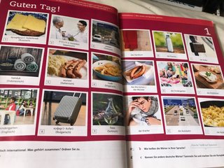Libro Aprender Aleman nivel 1 semi NUEVO