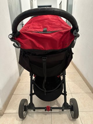 Silla de paseo City Mini 3 ruedas roja
