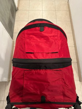 Silla de paseo City Mini 3 ruedas roja
