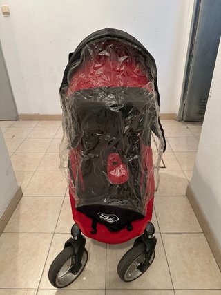 Silla de paseo City Mini 3 ruedas roja
