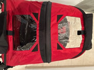 Silla de paseo City Mini 3 ruedas roja