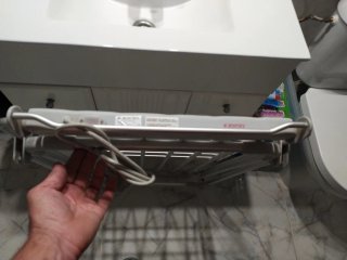 Tendedero eléctrico plegable
