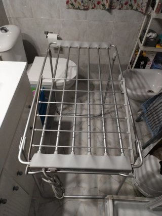 Tendedero eléctrico plegable